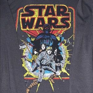 Star Wars mock-neck hoodie